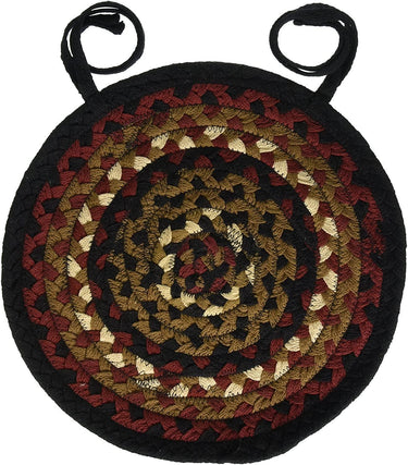 Folk Art Braided Chair pad Park Designs - The Fox Decor